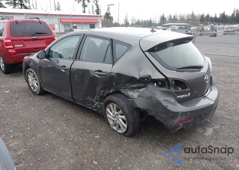 2012 Mazda Mazda3 I Touring z USA, uszkodzony, nr VIN JM1BL1L71C1620840